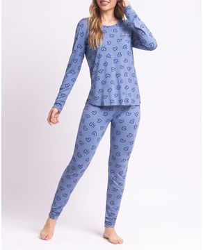 Pijama-Feminino-Any-Any-Visco-Premium-Coracoes