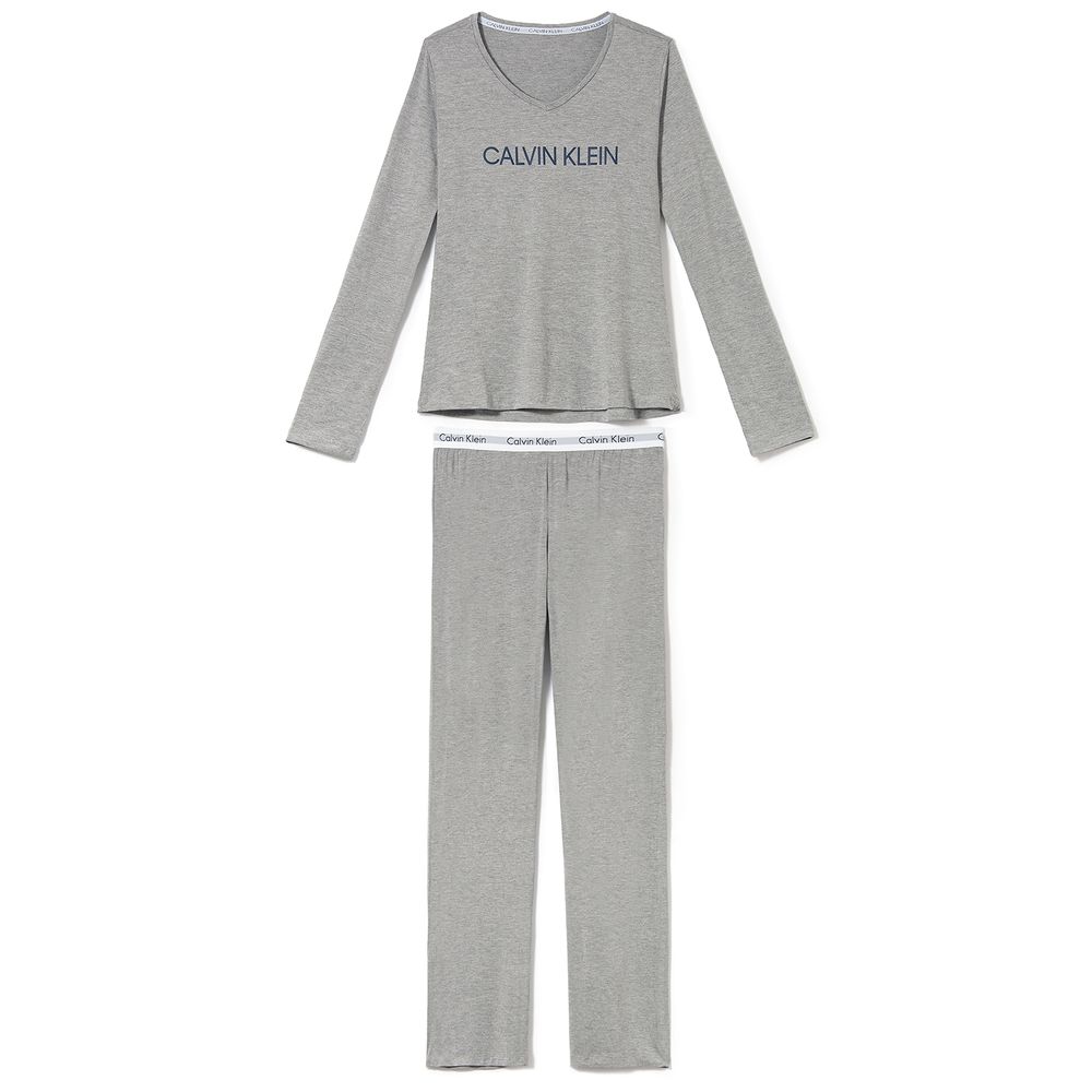 Pijama-Longo-Feminino-Calvin-Klein-Viscolycra-Logo