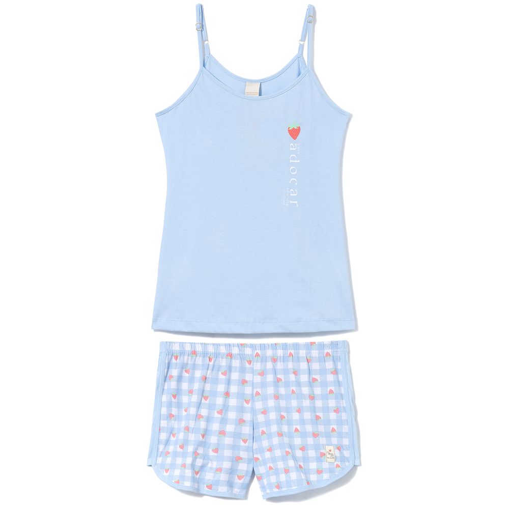 Pijama-Feminino-Algodao-Alca-Lua-Encantada-Morango