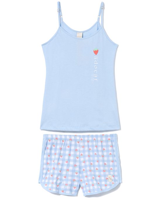 Pijama-Feminino-Algodao-Alca-Lua-Encantada-Morango