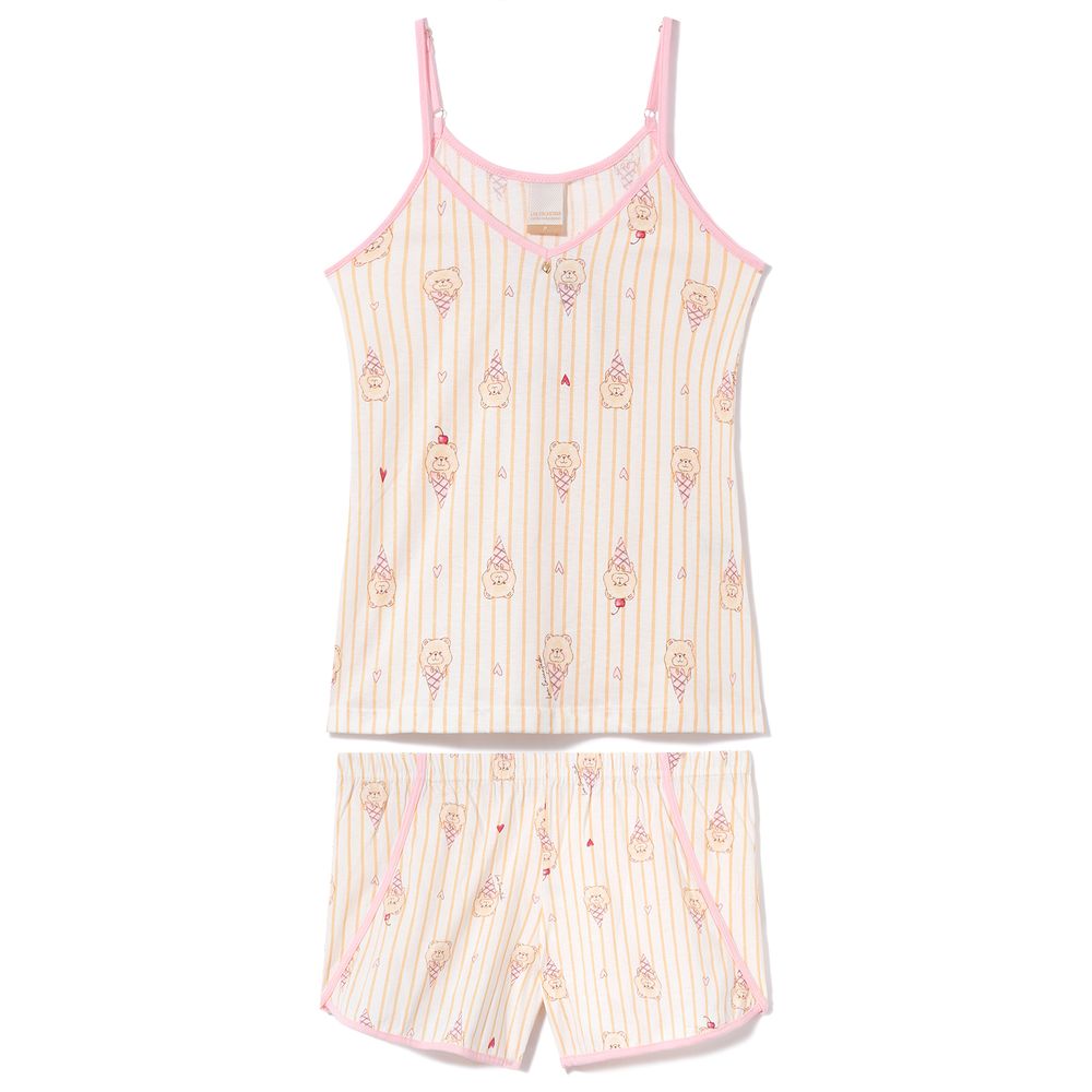 Pijama-Feminino-Algodao-Alca-Lua-Encantada-Urso