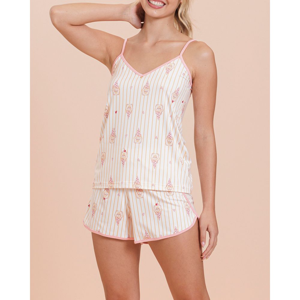 Pijama-Feminino-Algodao-Alca-Lua-Encantada-Urso