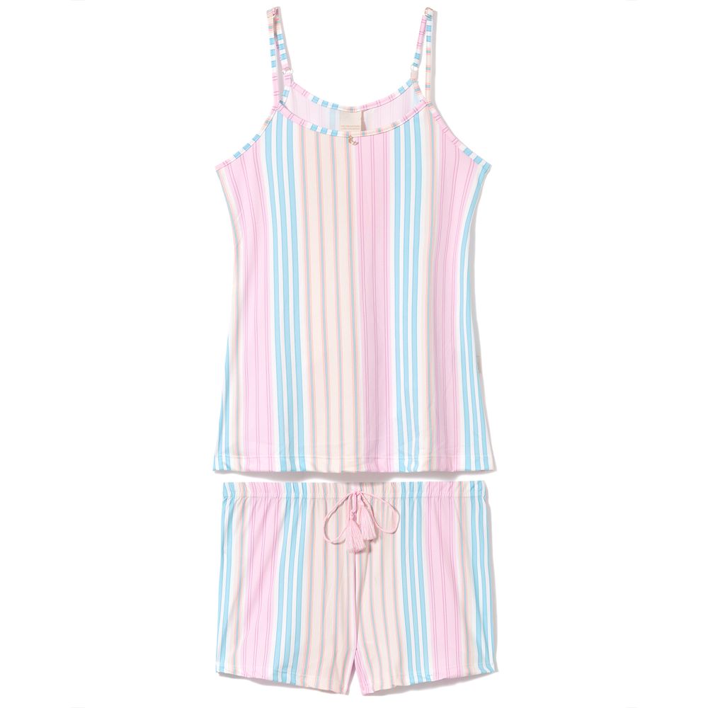 Pijama-Feminino-Peach-Alca-Lua-Encantada-Listras