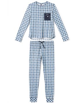 Pijama-Feminino-Jogger-Lua-Lua-Touch-Xadrez-Punhos