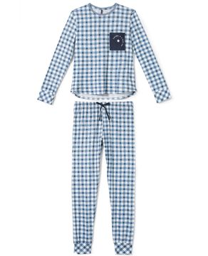 Pijama-Feminino-Jogger-Lua-Lua-Touch-Xadrez-Punhos