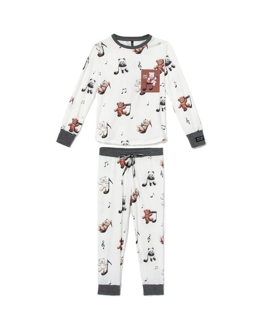 Pijama-Infantil-Unissex-Lua-Lua-Malha-Touch-Ursos