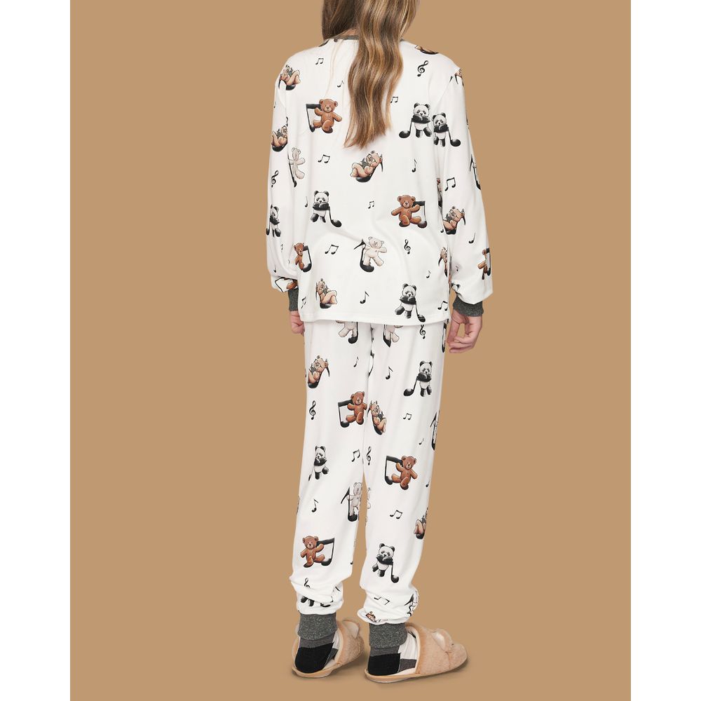 Pijama-Infantil-Unissex-Lua-Lua-Malha-Touch-Ursos