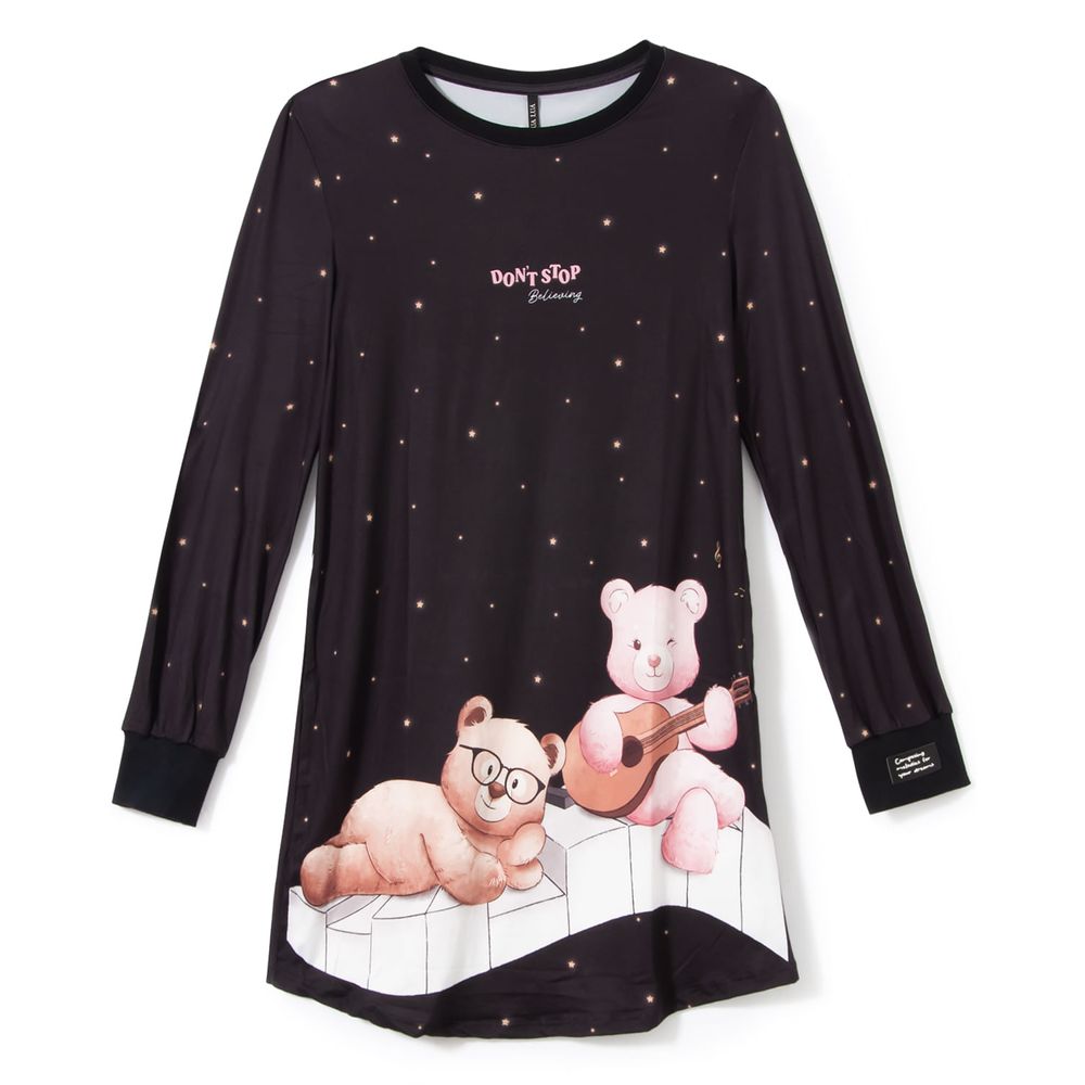 Camisola-Manga-Longa-Punhos-Lua-Lua-Touch-Ursos