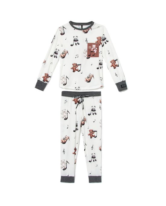 Pijama-Infantil-Unissex-Lua-Lua-Malha-Touch-Ursos