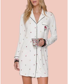 Camisola-Aberta-Chemise-Lua-Lua-Malha-Touch-Flores