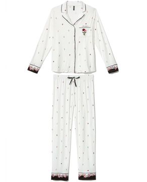 Pijama-Americano-Lua-Lua-Malha-Touch-Flores