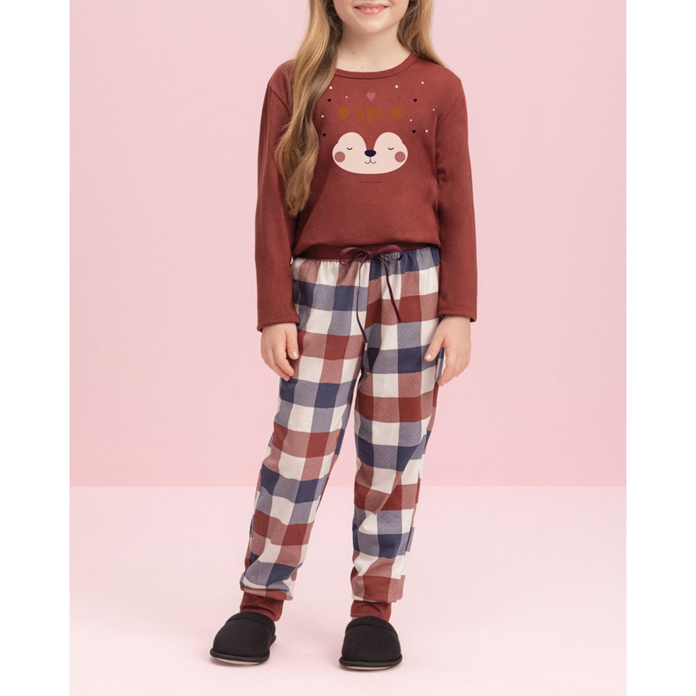 Pijama-100--Algodao-Menina-Lua-Encantada-Xadrez