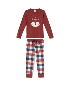 Pijama-100--Algodao-Menina-Lua-Encantada-Xadrez