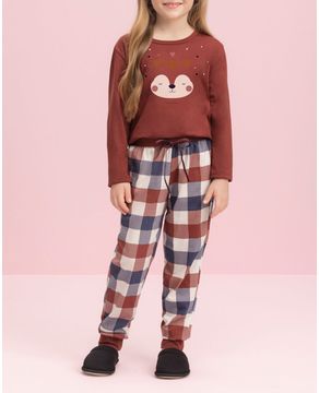 Pijama-100--Algodao-Menina-Lua-Encantada-Xadrez