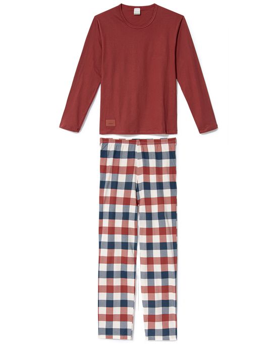 Pijama-Masculino-Lua-Encantada-Algodao-Xadrez