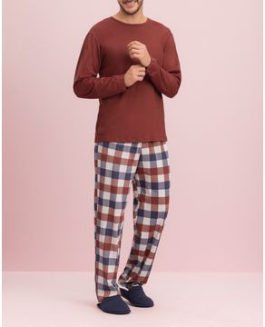 Pijama-Masculino-Lua-Encantada-Algodao-Xadrez