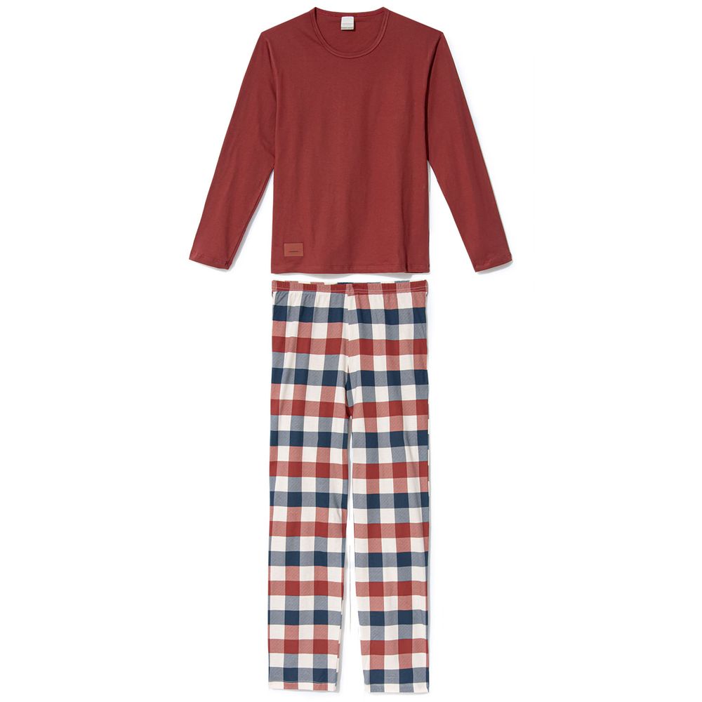 Pijama-Masculino-Lua-Encantada-Algodao-Xadrez