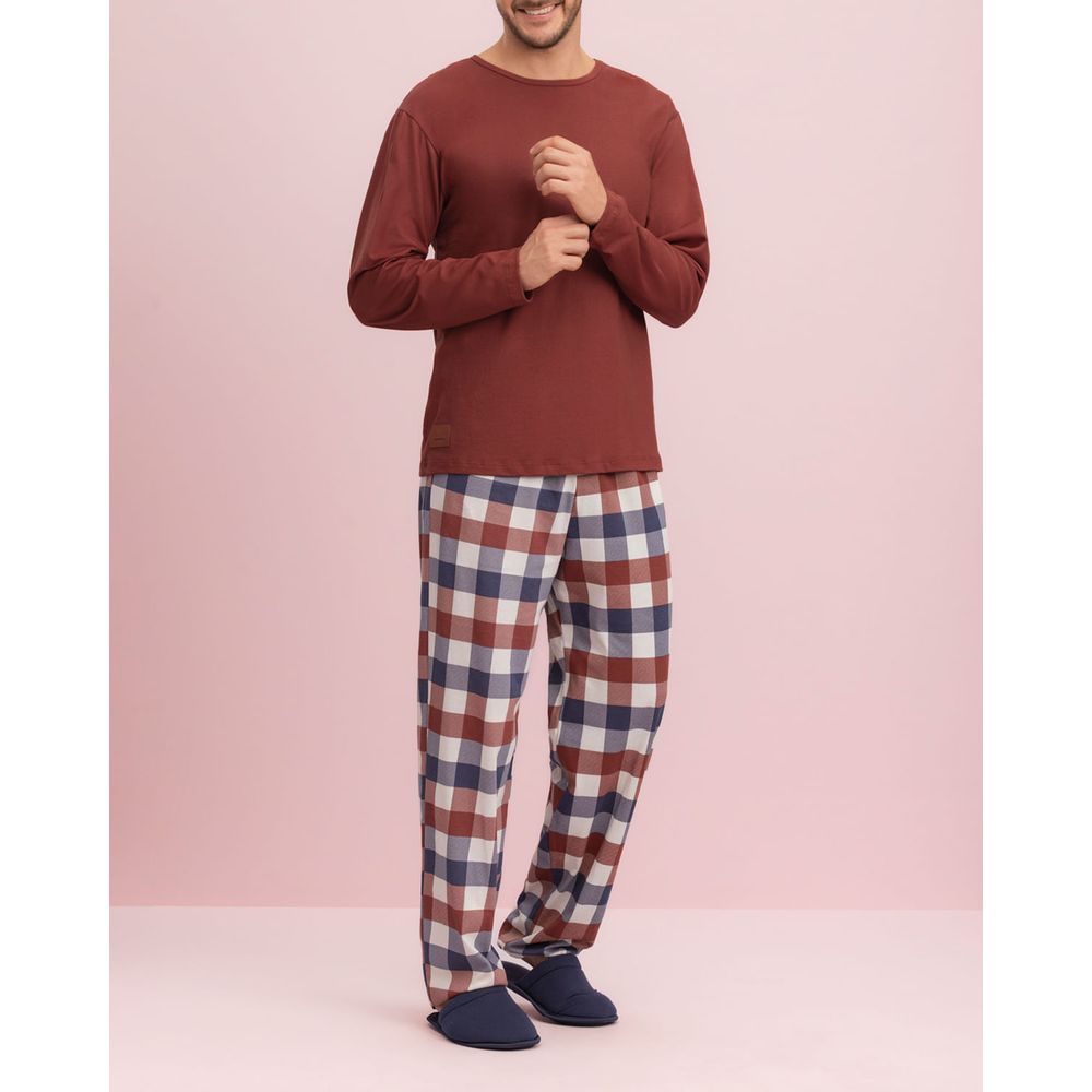 Pijama-Masculino-Lua-Encantada-Algodao-Xadrez