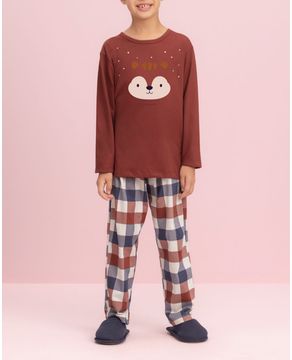 Pijama-100--Algodao-Menino-Lua-Encantada-Xadrez