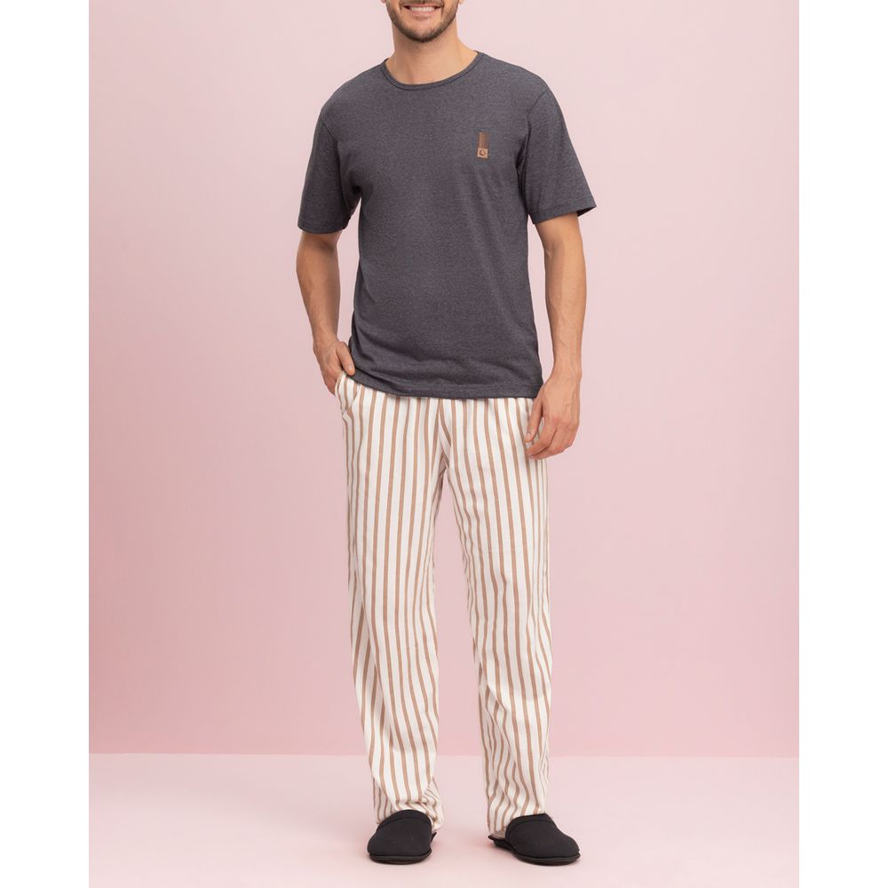 Pijama-Masculino-Lua-Encantada-Manga-Curta-e-Calca