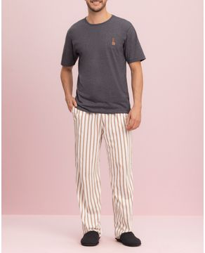 Pijama-Masculino-Lua-Encantada-Manga-Curta-e-Calca