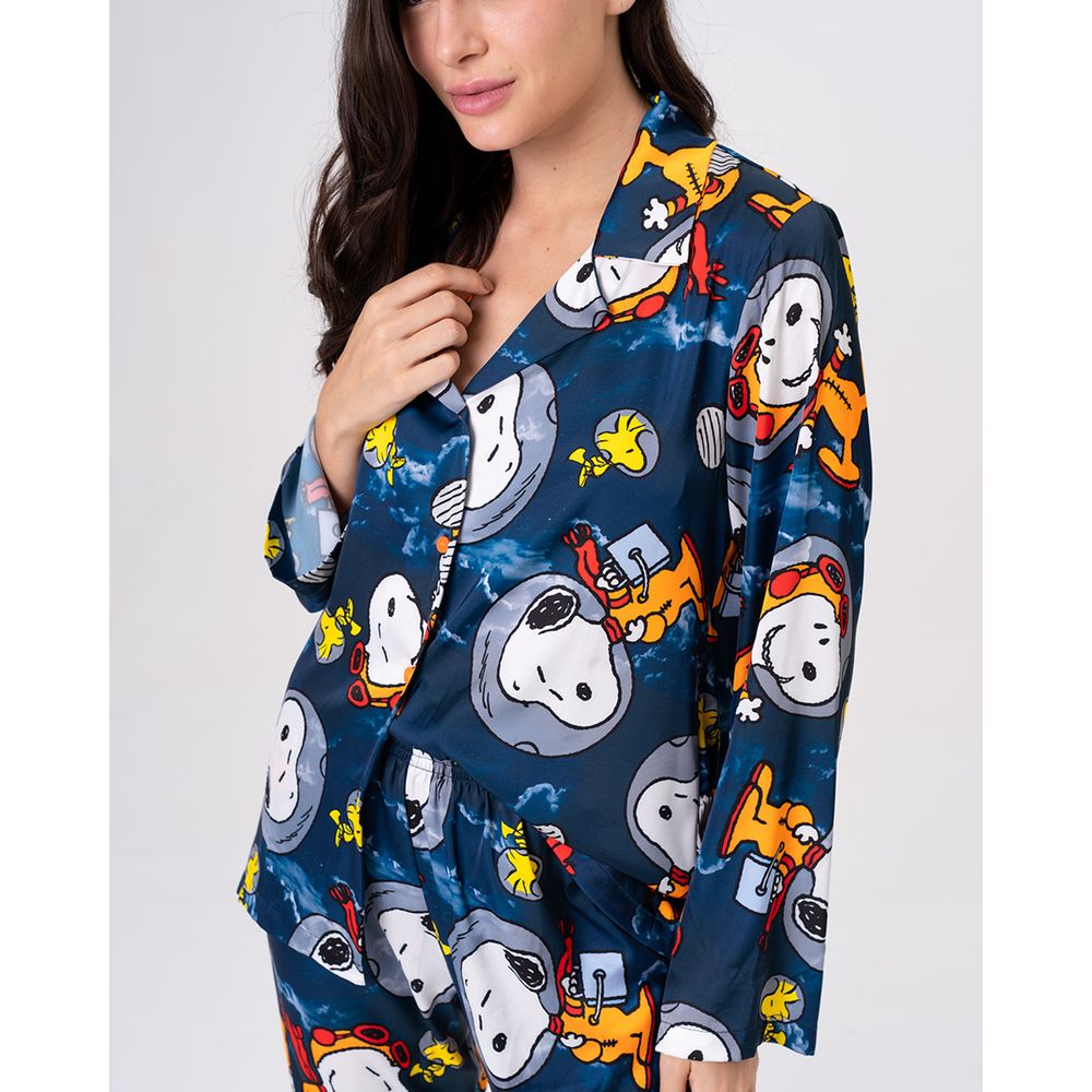 Pijama-Americano-Snoopy-Astronauta-Acuo-Cetim