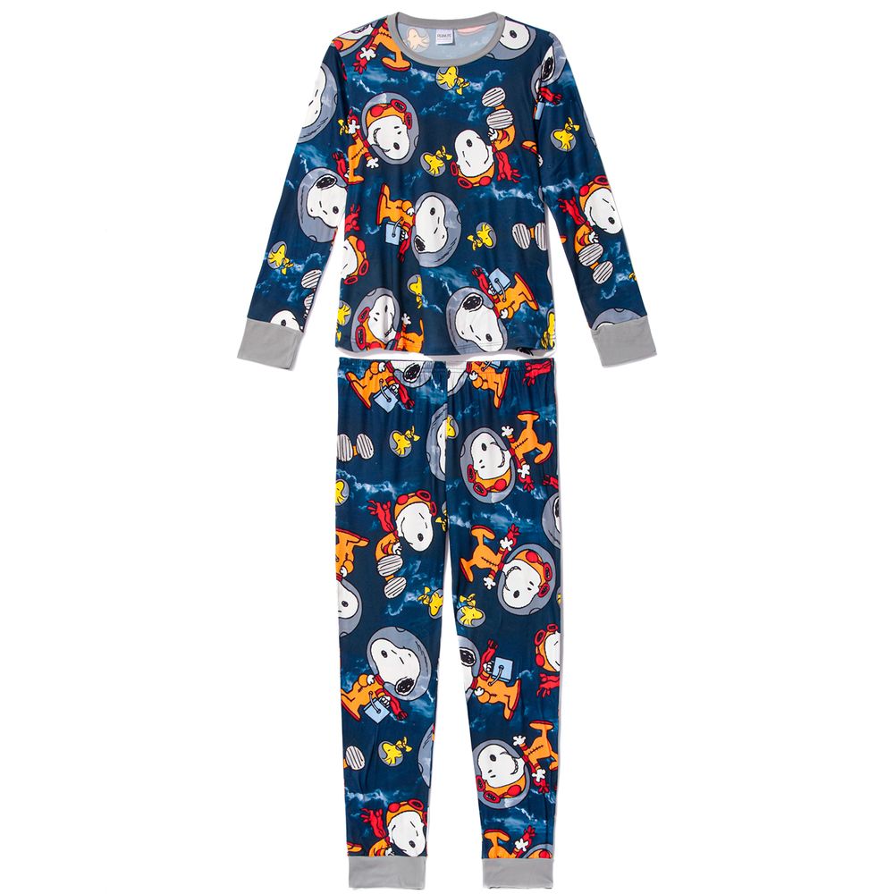 Pijama-Feminino-Snoopy-Astronauta-Acuo-Skin-Light