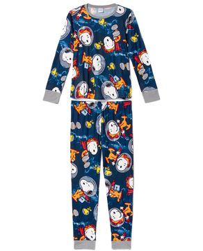 Pijama-Feminino-Snoopy-Astronauta-Acuo-Skin-Light