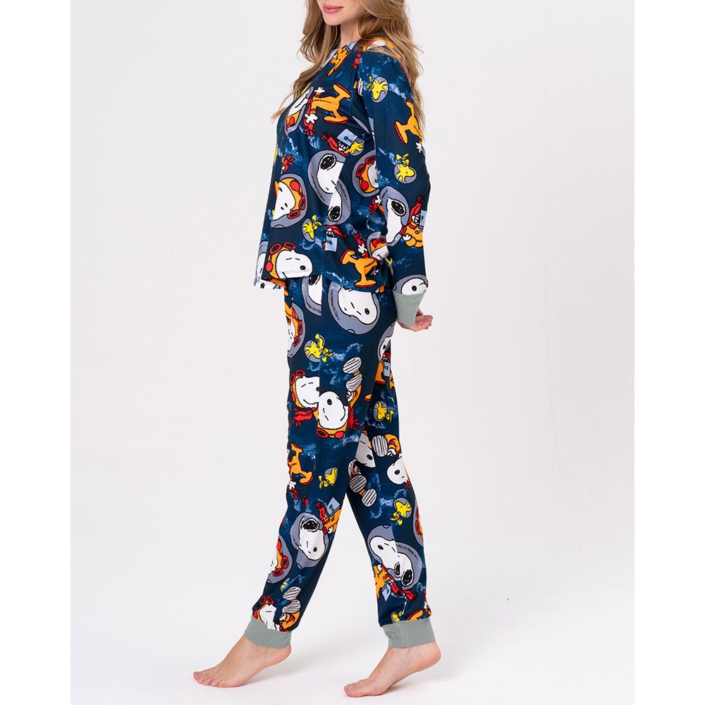 Pijama-Feminino-Snoopy-Astronauta-Acuo-Skin-Light
