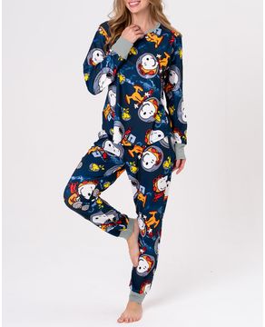 Pijama-Feminino-Snoopy-Astronauta-Acuo-Skin-Light