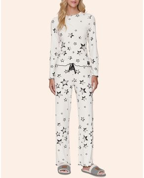 Pijama-Feminino-Lua-Lua-Canelado-Light-Star